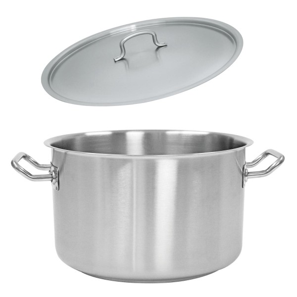 Schneider Fleischtopf 32 cm Induktion 16 Liter 18/10 Edelstahl Topf mit Deckel