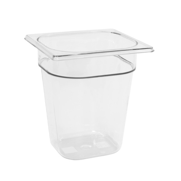 Schneider GN-Behälter 1/6 aus Polycarbonat 20 cm tiefer Gastronorm Einsatz