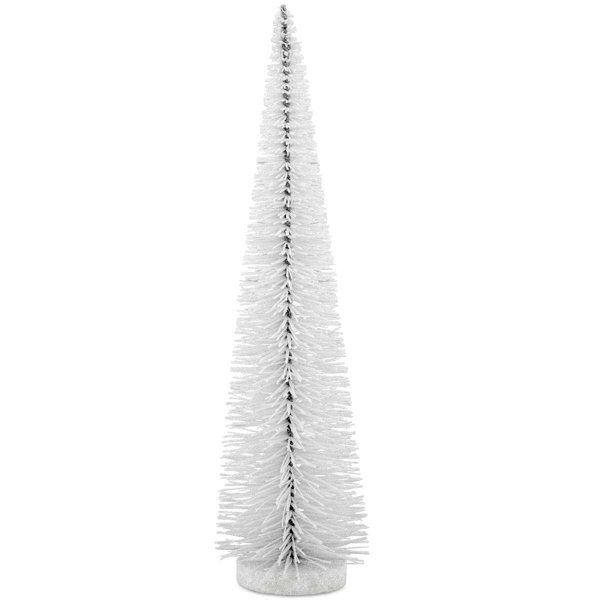 hoher weißer XL Metall Deko Weihnachtsbaum Höhe 45 cm | MM-ComSale