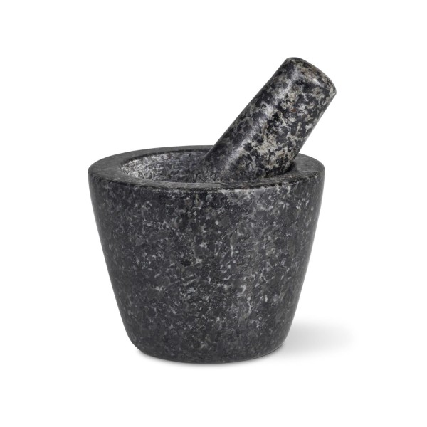 Cole & Mason kleiner Mörser Ø 10 cm mit Stößel aus schwarzem Granit