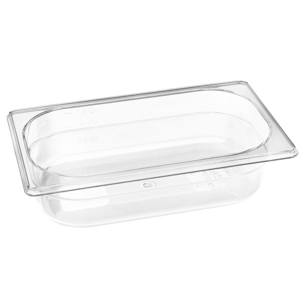 Schneider Gastronorm-Behälter 1/4 aus Polycarbonat 6.5 cm tiefer GN Einsatz