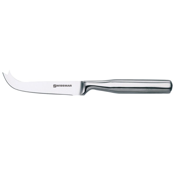 Swissmar Universal Käsemesser 21 cm aus Edelstahl mit 2-zinkiger Gabel-Klinge