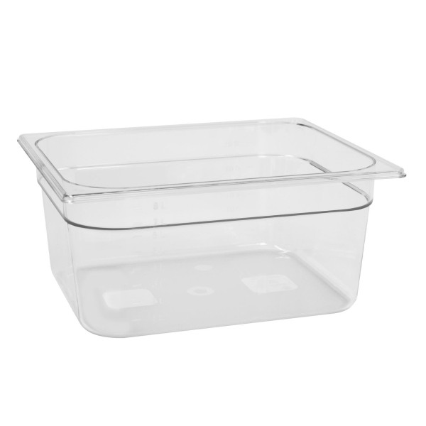 Schneider Gastronorm-Behälter 1/2 aus Polycarbonat 15 cm tiefer GN Einsatz