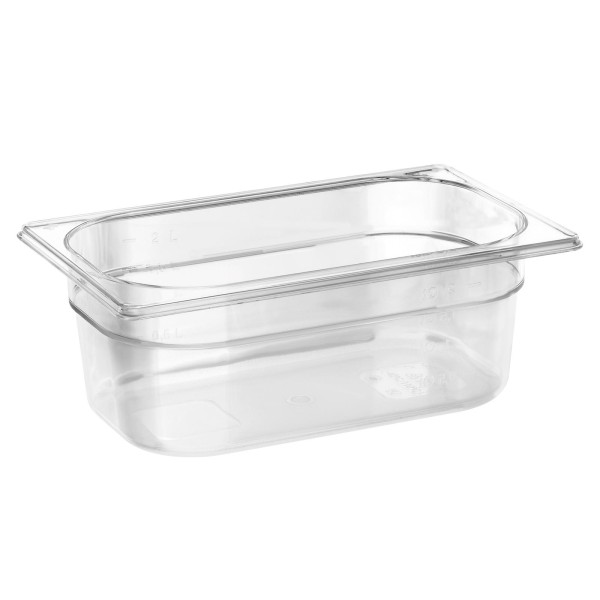 Schneider Gastronorm-Behälter 1/4 aus Polycarbonat 10 cm tiefer GN Einsatz