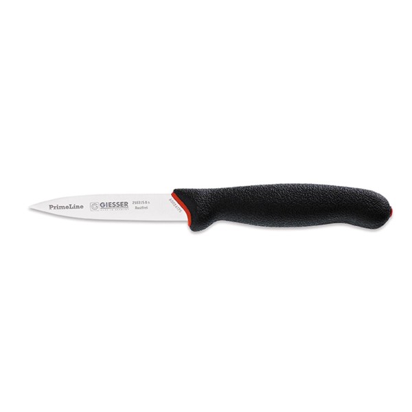 Giesser kleines Gemüsemesser schwarz spitz zulaufende Klinge 8 cm - Art.-Nr. 218315 8