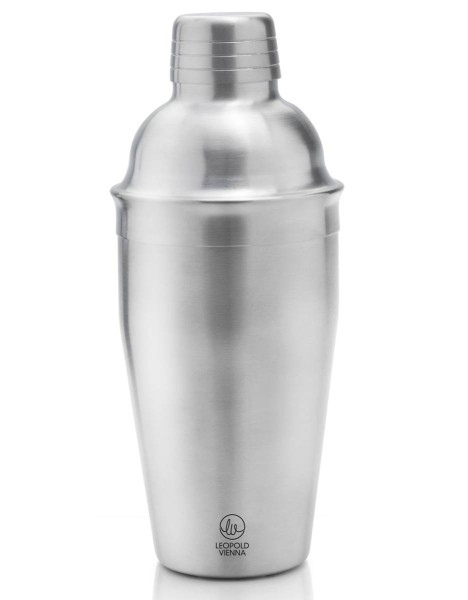 Leopold Vienna Cocktailshaker Edelstahl satiniert 500 ml - Art.-Nr. LV00803