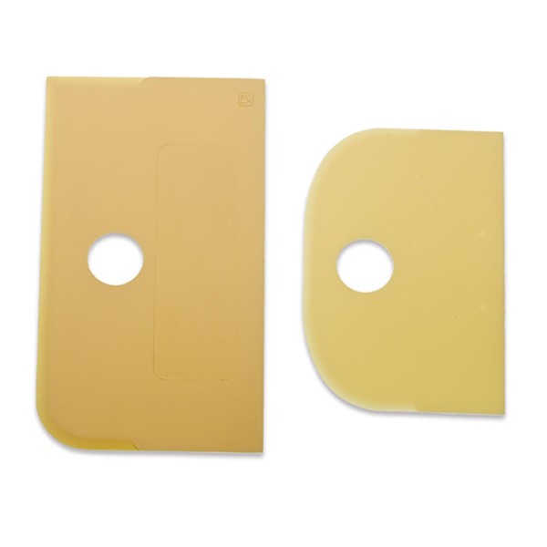 Giesser Teigschaber Set 2-teilig unterschiedliche Formen - Art.-Nr. 9489 2