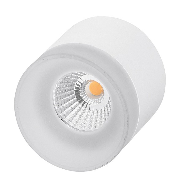dimmbarer weißer runder LED Deckenstrahler Ø 7.8 cm einflammig