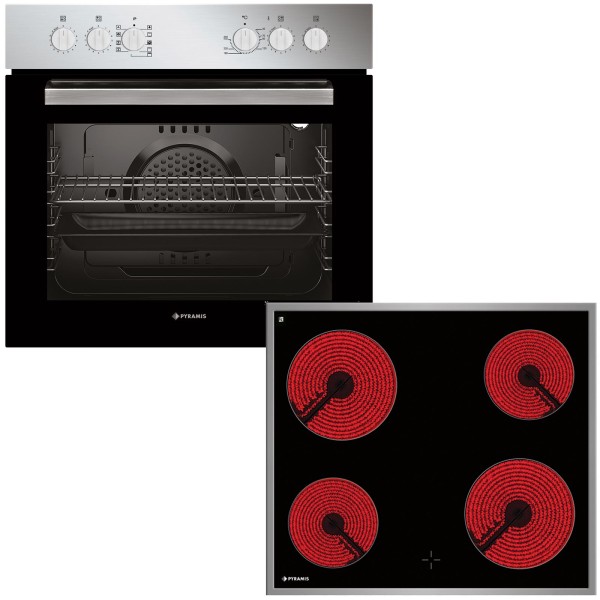 Pyramis Herd-Set 60CO 220 Inox 60 cm