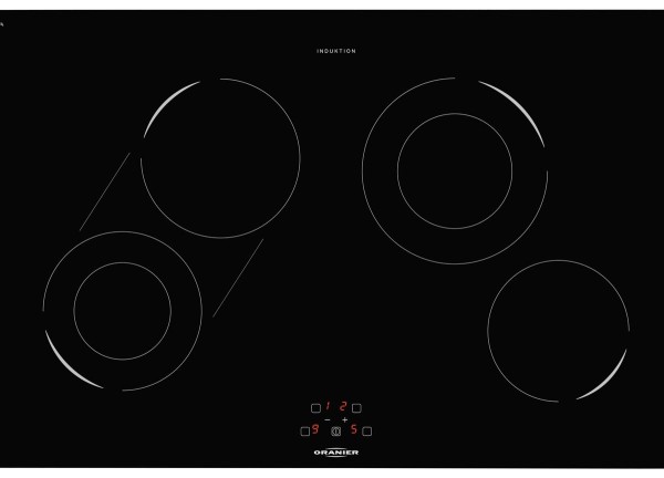Oranier Kochfeld Induktion rahmenlos KFI 9981 TC 78 cm