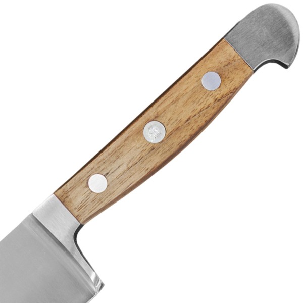 Güde Messer für Hartkäse breite 10 cm Klinge glatte Schneide geschmiedet & edlem Walnussholzgriff - Art.-Nr. W805-10 - Bild 1