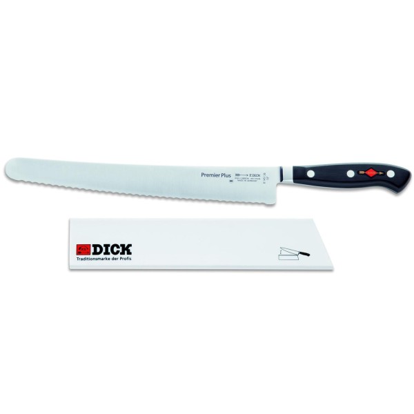 Dick Premier Plus Messer geschmiedet 26cm Wellenschliff Schneide & Klingenschutz