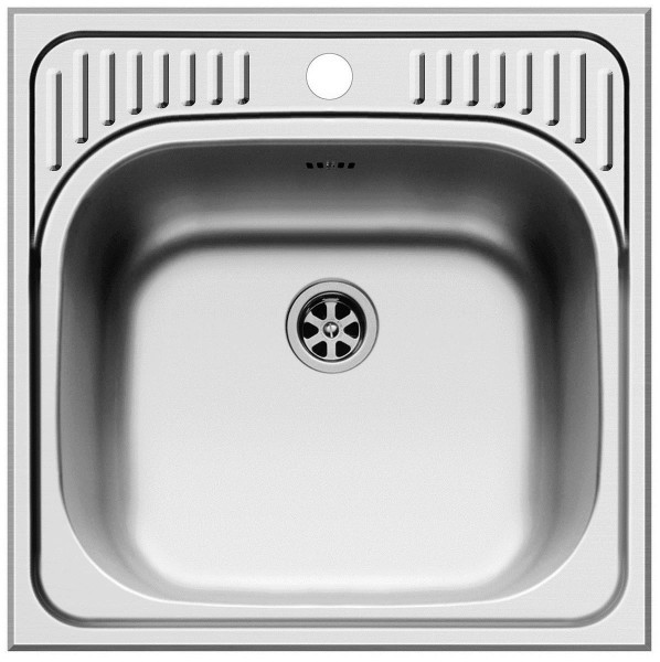 Pyramis Küchenspüle ET34 48 cm 1 Becken (Einbau)