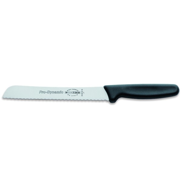 Dick 82619180 ProDynamic Brotmesser Wellenschliff schwarz 18 cm