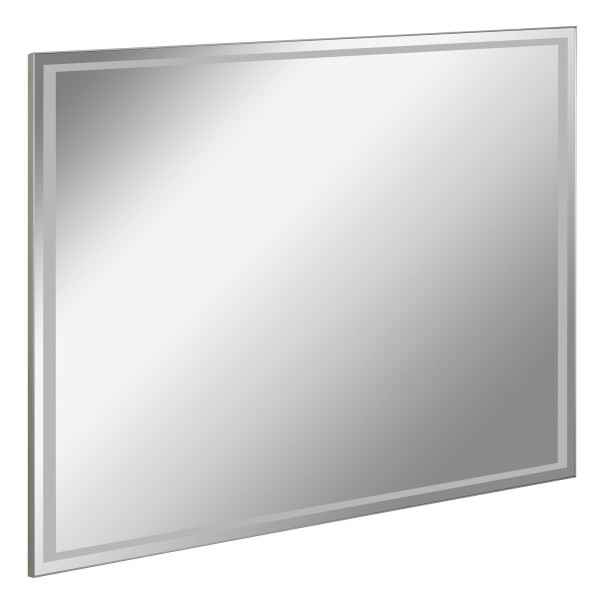 Fackelmann breiter eckiger XL LED Badspiegel 100 x 70 cm