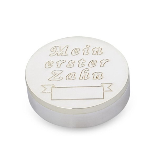 H.Bauer jun. Zahndose 2 cm Höhe 4 cm - Art.-Nr. 2109ver kleine versilberte