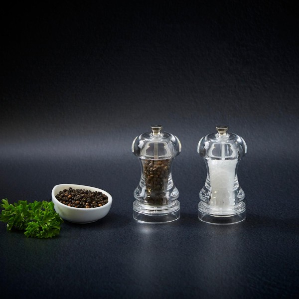 Cole & Mason kleine klassische Pfeffermühle 11.5 cm aus Acryl - Bild 1