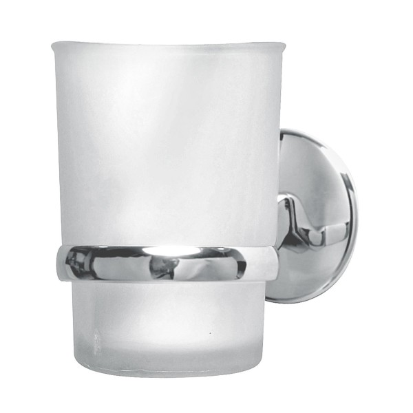 Fackelmann Glas mit Halter Vision