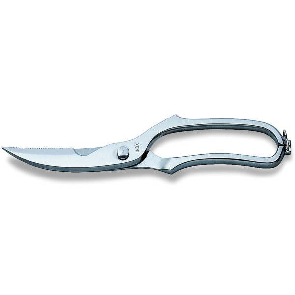 Dick rostfreie Edelstahl Geflügelschere 24 cm mit Federung - Art.-Nr. 9008624
