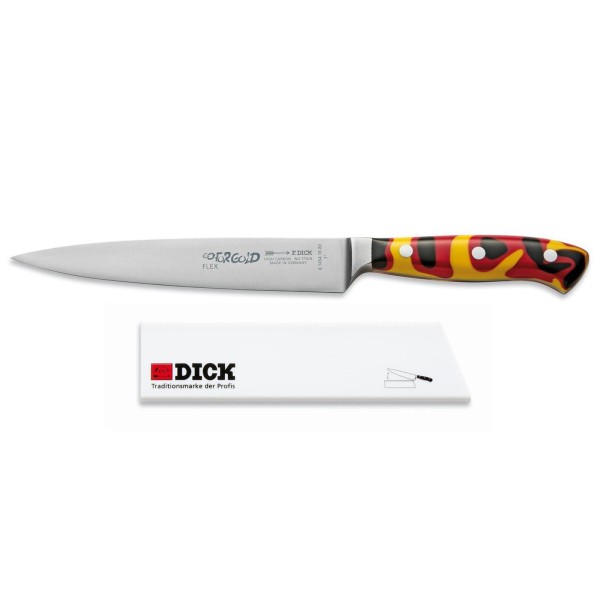 Dick Premier Plus Filetiermesser flexibel 18 cm Klinge Klingenschutz Go for Gold