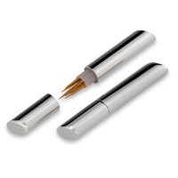 versilberte Zahnstocherdose für unterwegs 9 cm lang Ø 1.5 cm - Art.-Nr. 1979ver versilberte Zahnstocherdose für unterwegs 9 cm lang Ø 1.5 cm - Art.-Nr. 1979ver