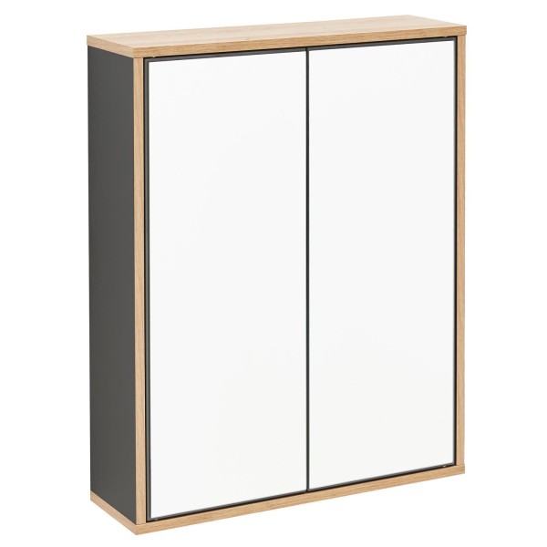 Fackelmann 2 türiger Spiegelschrank 60 cm unbeleuchtet Finn | MM-ComSale