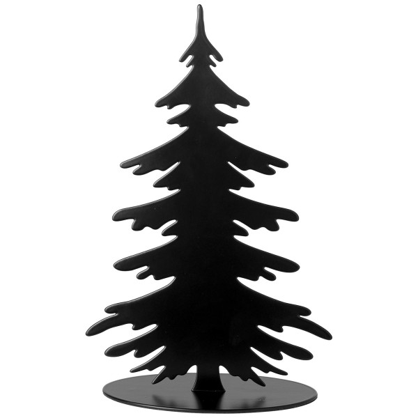 Fink Deko-Tannenbaum 30 cm schwarz pulverbeschichtet Dekobaum zum Aufstellen - Art.-Nr. 151199