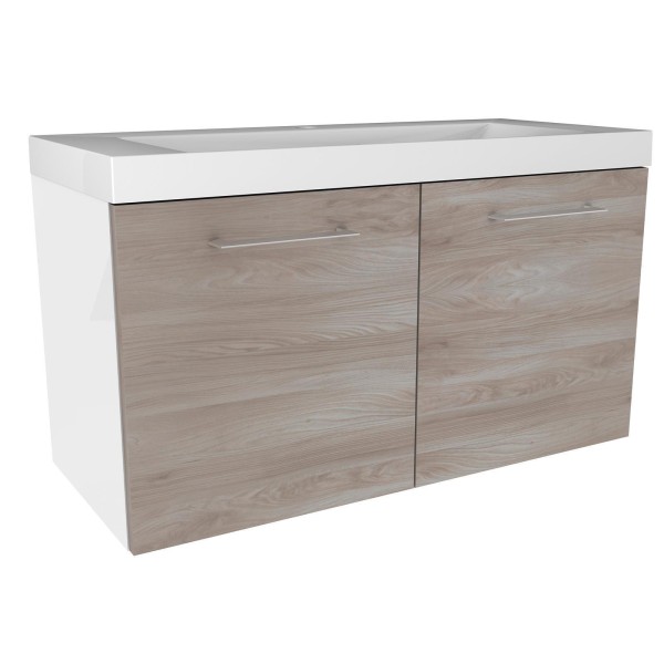 Fackelmann breiter Waschtischunterschrank Lima 80 cm | MM-ComSale