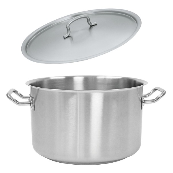 Schneider Fleischtopf 28 cm Induktion 10 Liter 18/10 Edelstahl Topf mit Deckel
