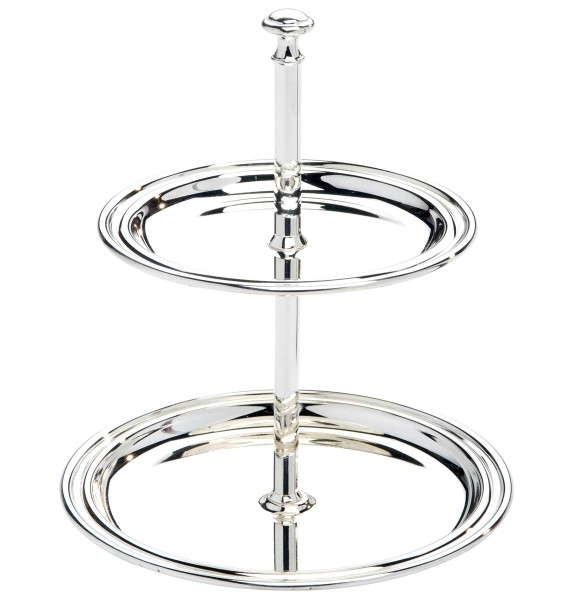 Zilverstad Etagere 16 cm Elegance versilbert H 16 cm Ø 14 cm - Art.-Nr. 8984230