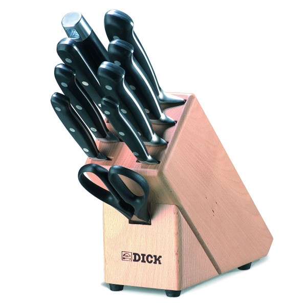 Dick 8807000 Premier Plus Messerblock aus Holz 9-teilig