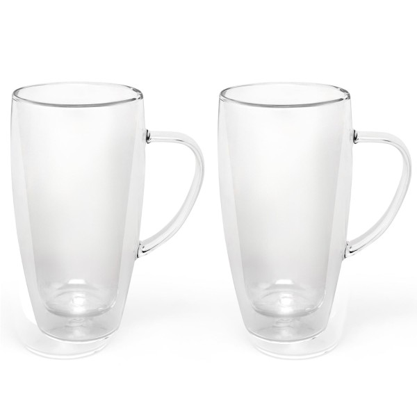 doppelwandige Latte Macchiato Kaffeegläser Set 2-teilig