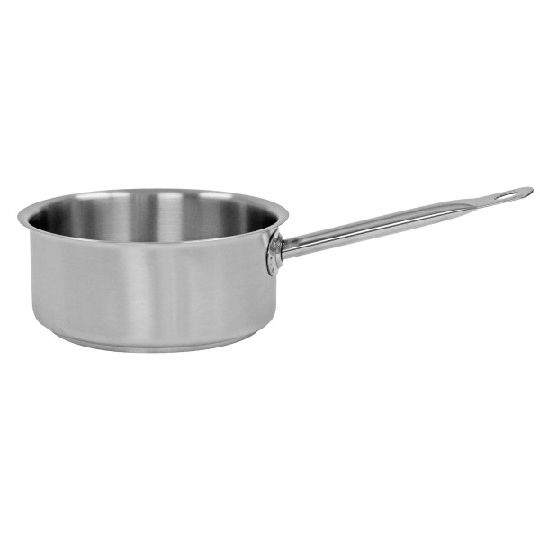 Schneider Gastro Stielkasserolle 2,8 Liter 18/10 Edelstahl Induktionstopf Ø 20 cm mit Sandwichboden