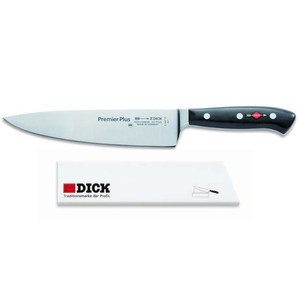 Dick Premier Plus großes geschmiedetes Kochmesser 21 cm Schneide & Klingenschutz