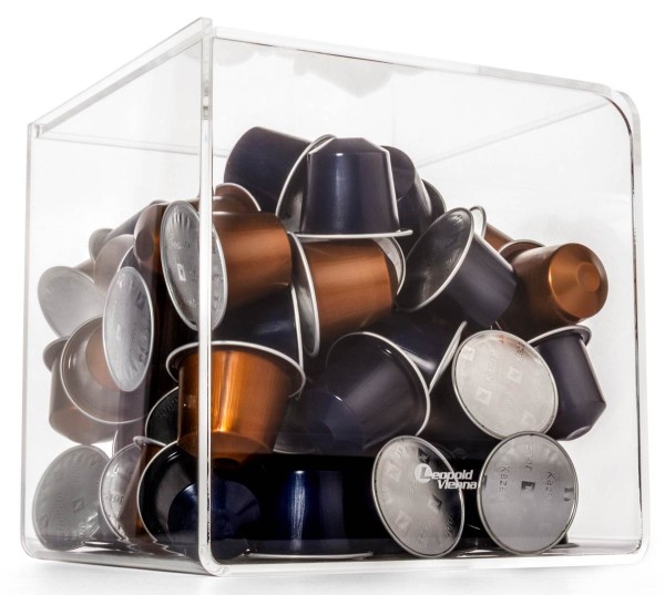 Vorratsbehälter für Kapseln|aus Acryl | MM-ComSale