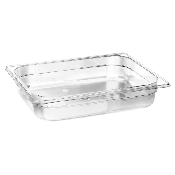 Schneider Gastronorm-Behälter 1/2 aus Polycarbonat 6.5 cm tiefer GN Einsatz