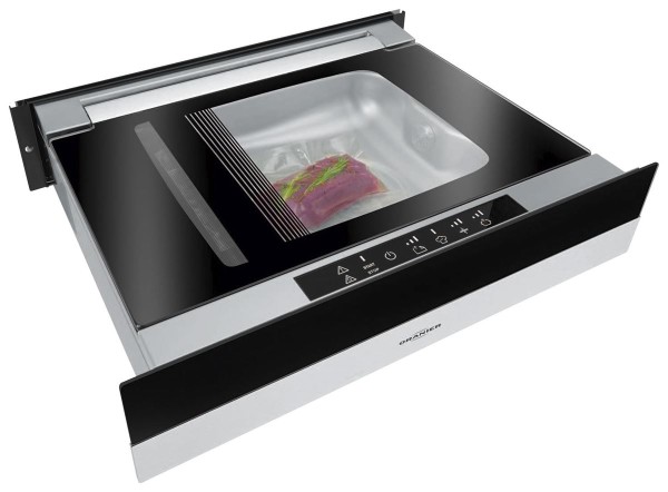 Oranier Vakuumierschublade Einbau VKS 9805 Edelstahl schwarz
