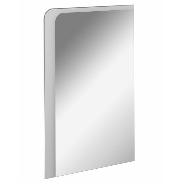 Fackelmann schmaler eckiger Design LED Badspiegel 55 x 80 cm