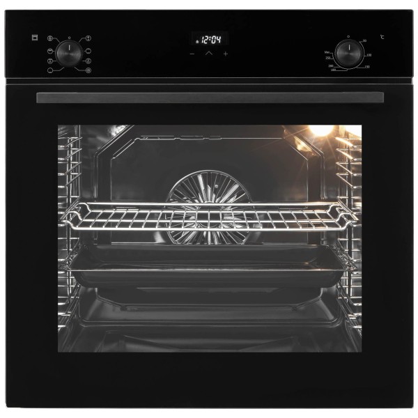 Oranier Einbau Backofen EBS920 autark 80 Liter mit 9 Funktionen & versenkbare Knebel
