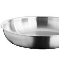 Vorschau: SKK flache Profi Pfanne Induktion 24cm klein 18/10 Edelstahl Bratpfanne rostfrei & Vollglasdeckel Vorschau: SKK flache Profi Pfanne Induktion 24cm klein 18/10 Edelstahl Bratpfanne rostfrei & Vollglasdeckel