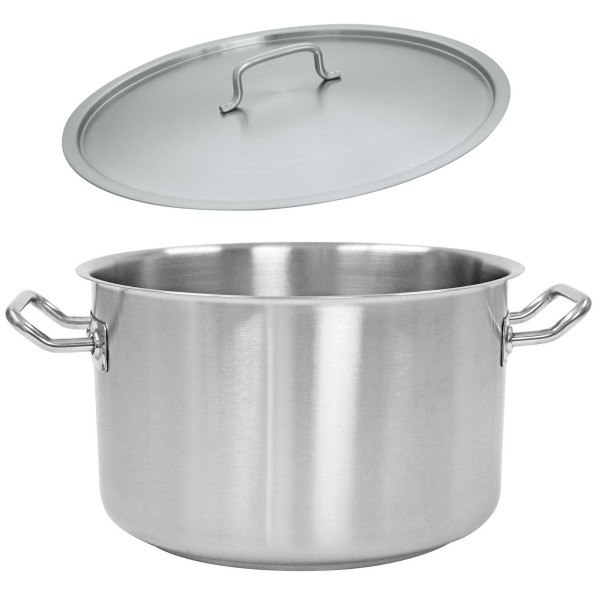 Schneider Fleischtopf 36 cm Induktion 21 Liter 18/10 Edelstahl Topf mit Deckel