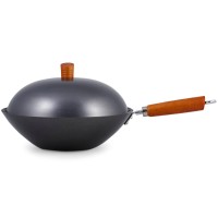 Vorschau: Ken Hom 14-tlg. Wok Set 31 cm mit Holzgriff Antihaft Karbonstahl & Zubehör - ohne Induktion - Bild 1 Vorschau: Ken Hom 14-tlg. Wok Set 31 cm mit Holzgriff Antihaft Karbonstahl & Zubehör - ohne Induktion - Bild 1
