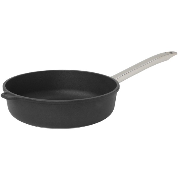 SKK hohe Schmorpfanne Aluguss beschichtet mit Edelstahlgriff 20 cm - Art.-Nr. 82303