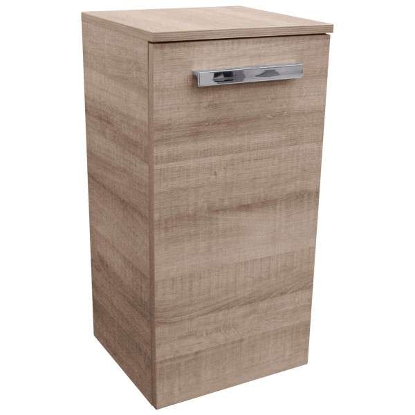 Fackelmann schmaler 1-türiger Bad Unterschrank 35 cm A-Vero Eiche / Eiche