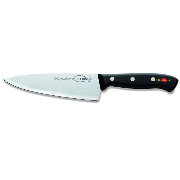 Dick 8444716 Superior Kochmesser schwarz 16 cm