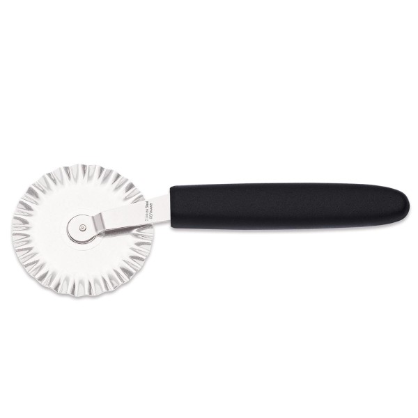Giesser Pizzaschneider 6 cm mit gewellter rostfreien Edelstahl Klinge