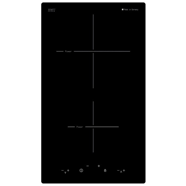 schmales rahmenloses autarkes Induktionskochfeld 30 cm