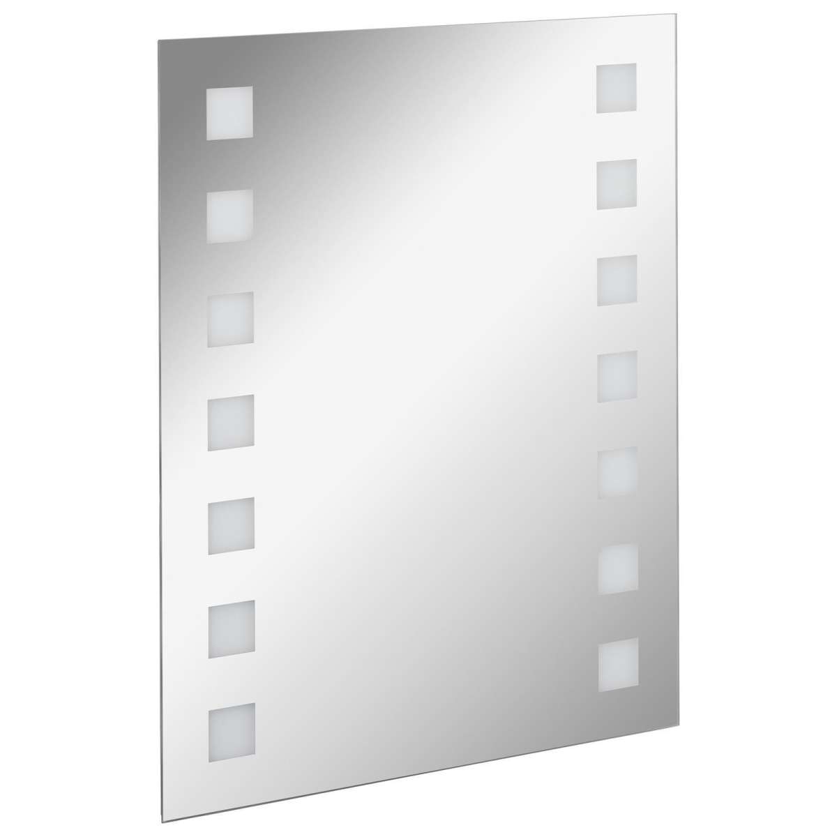 Fackelmann breiter eckiger heller LED Badezimmerspiegel | MM-ComSale