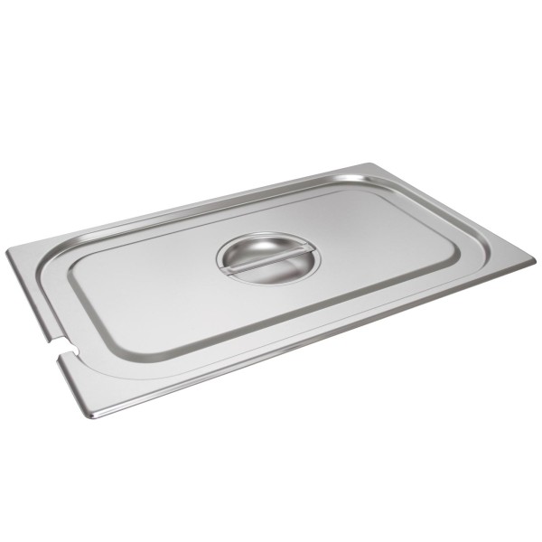 Schneider GN Edelstahl Deckel mit Löffelaussparung für 1/1 Gastronorm-Behälter