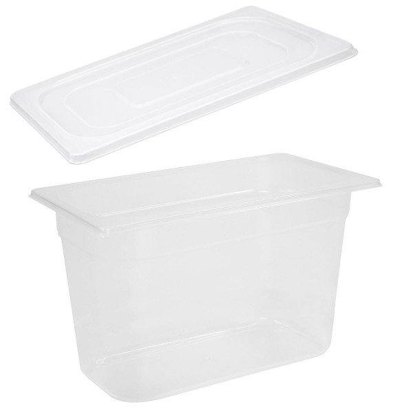 Schneider PP 1/3 GN-Behälter mit Deckel 20 cm tiefer Gastro Speisen-Einsatz